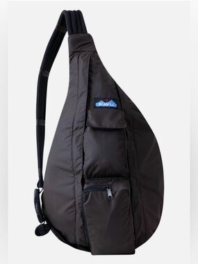 KAVU Rope Sling Bag Crossbody Shoulder Rope Strap Black